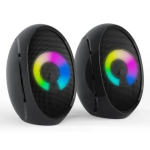 Ηχεία Υπολογιστή με Φωτισμό RGB Andowl Q-YX29 – Σετ 2 Τεμαχίων
