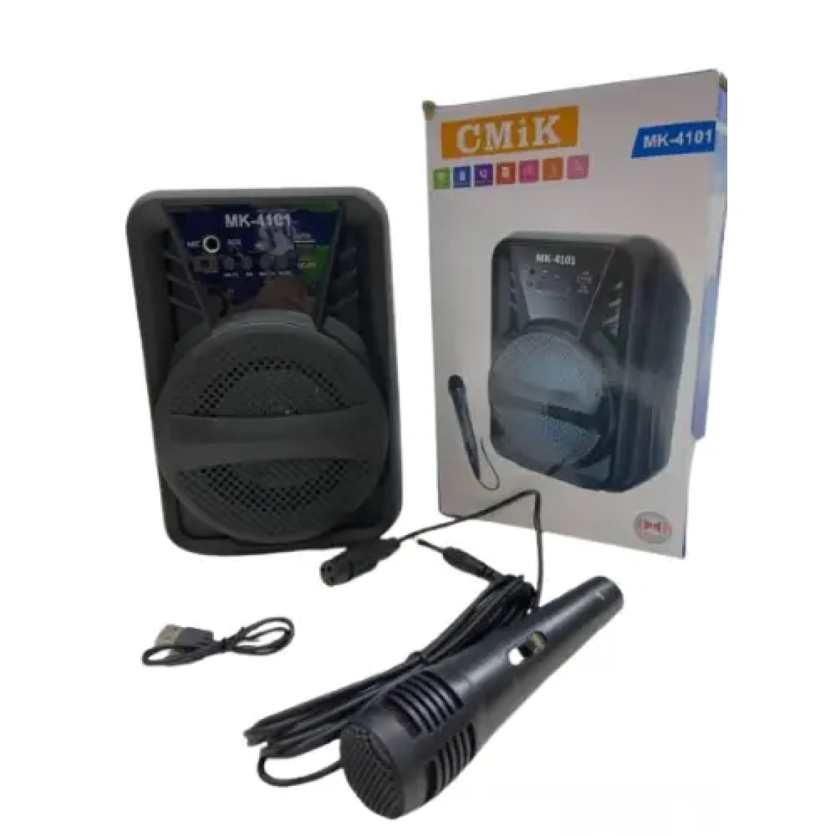 Ηχείο Bluetooth Με Μικρόφωνο Karaoke Cmik MK-4101 Μαύρο