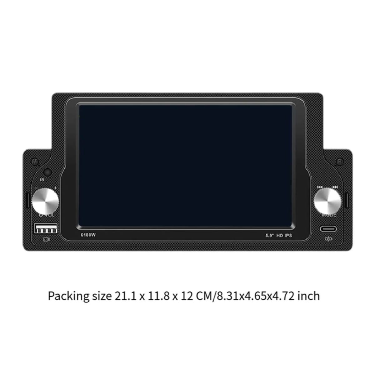 Ηχοσύστημα Αυτοκινήτου 5.9" με Οθόνη Αφής & Υποστήριξη FM (Bluetooth-USB)