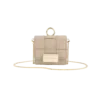 IDEAL OF SWEDEN Θήκη Τσαντάκι Braided Mini για Apple AirPods Light Camel IDBAPSS21-290