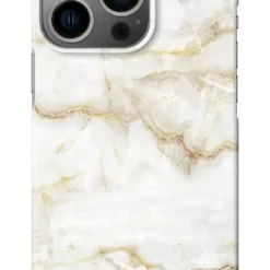 IDEAL OF SWEDEN Θήκη Fashion iPhone 13 Pro Golden Pearl Marble IDFCSS20-I2161P-194