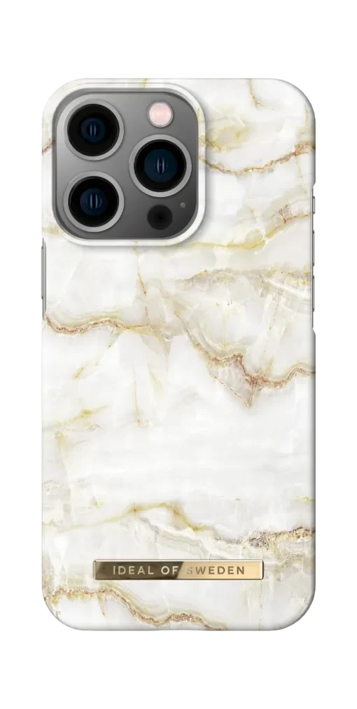 IDEAL OF SWEDEN Θήκη Fashion iPhone 13 Pro Golden Pearl Marble IDFCSS20-I2161P-194