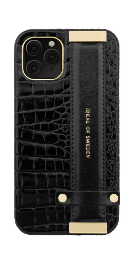 IDEAL OF SWEDEN Statement Case Strap Handle iPhone 11 Pro/XS/X Neo Noir Croco IDSCAW20-1958-223
