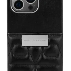 IDEAL OF SWEDEN Θήκη Statement QUILTED BLACK MINI POCKET iPhone 13 Pro IDSCAW21-I2161P-344