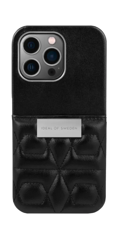 IDEAL OF SWEDEN Θήκη Statement QUILTED BLACK MINI POCKET iPhone 13 Pro IDSCAW21-I2161P-344
