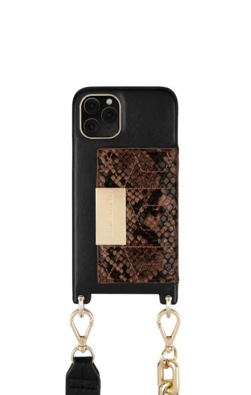 IDEAL OF SWEDEN θήκη λαιμού Statement iPhone 11 Pro/XS/X Sunset Snake IDSPNAW21-I1958-341
