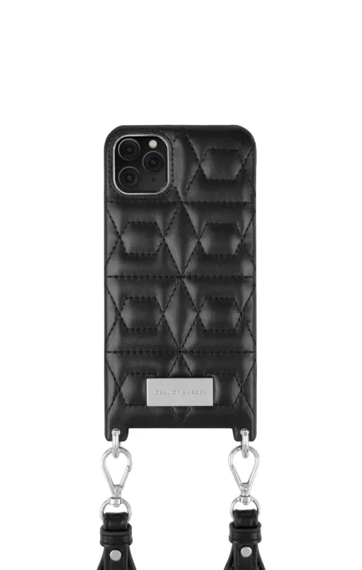 IDEAL OF SWEDEN θήκη λαιμού Statement iPhone 11 Pro Max/XS Max Quilted Black IDSPNAW21-I1965-340