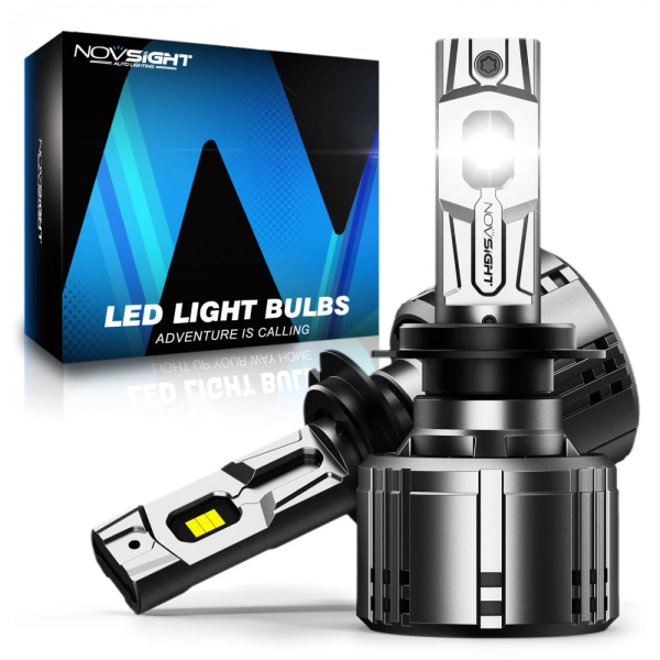 Novsight Λάμπες LED H7 50000LM 6500K 240W Σετ 2 Τεμαχίων A500-T1