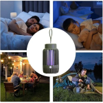 Ηλεκτρική Αντικουνουπική Λάμπα UV 1.5W Hoomei HM-1665 Χακί