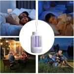 Ηλεκτρική Αντικουνουπική Λάμπα UV 1.5W Hoomei HM-1665 Λευκό