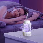Ηλεκτρική Αντικουνουπική Λάμπα UV 1.5W Hoomei HM-1665 Λευκό