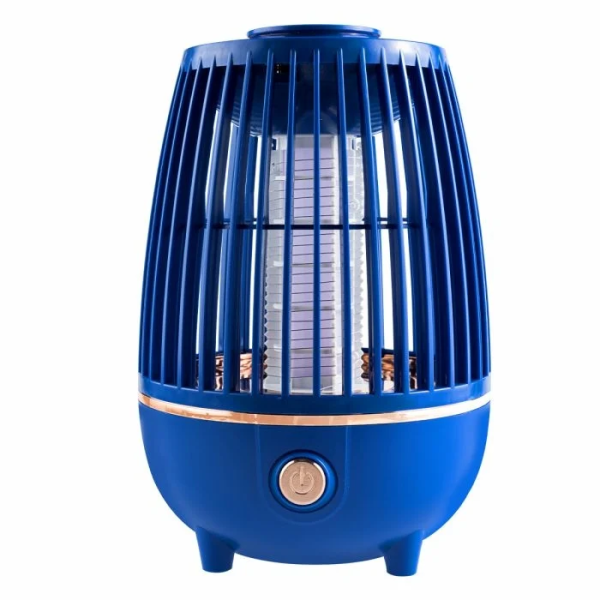 Ηλεκτρική Αντικουνουπική Λάμπα UV 2.4W Μπλε Hoomei HM-1655B