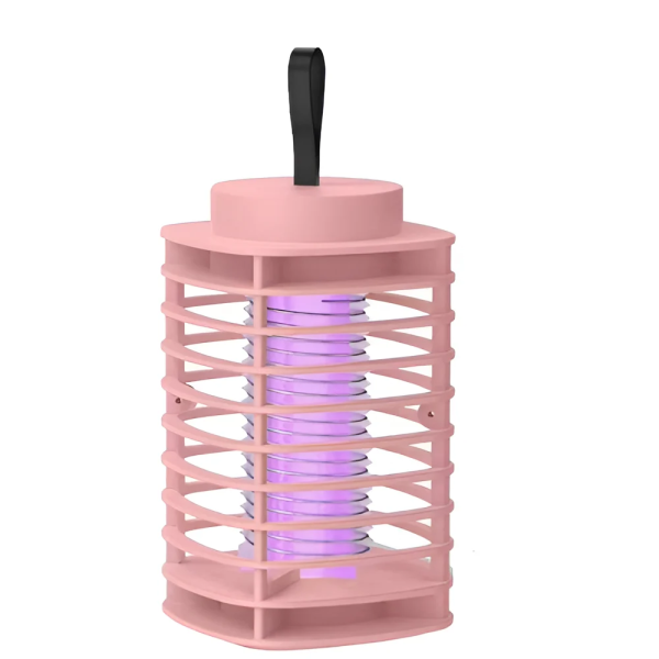 Ηλεκτρική Αντικουνουπική Λάμπα UV USB Arrango AW49018 - Ροζ