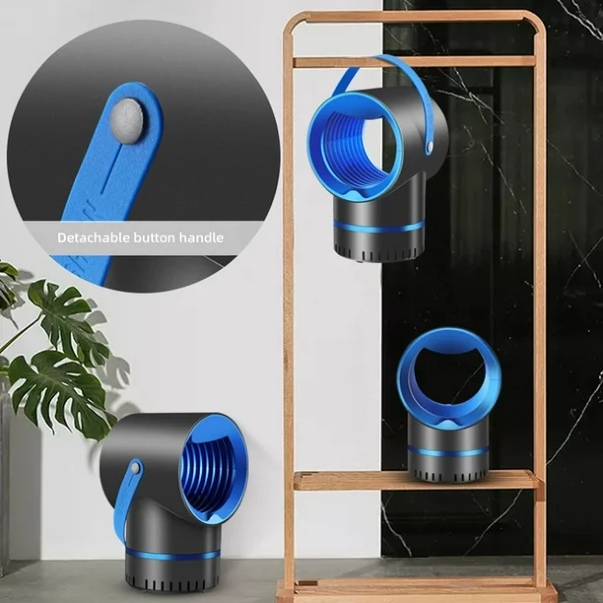 Ηλεκτρική Λάμπα Εξόντωσης Κουνουπιών 5W με UV & Ανεμιστήρα Αναρρόφησης - Λευκό
