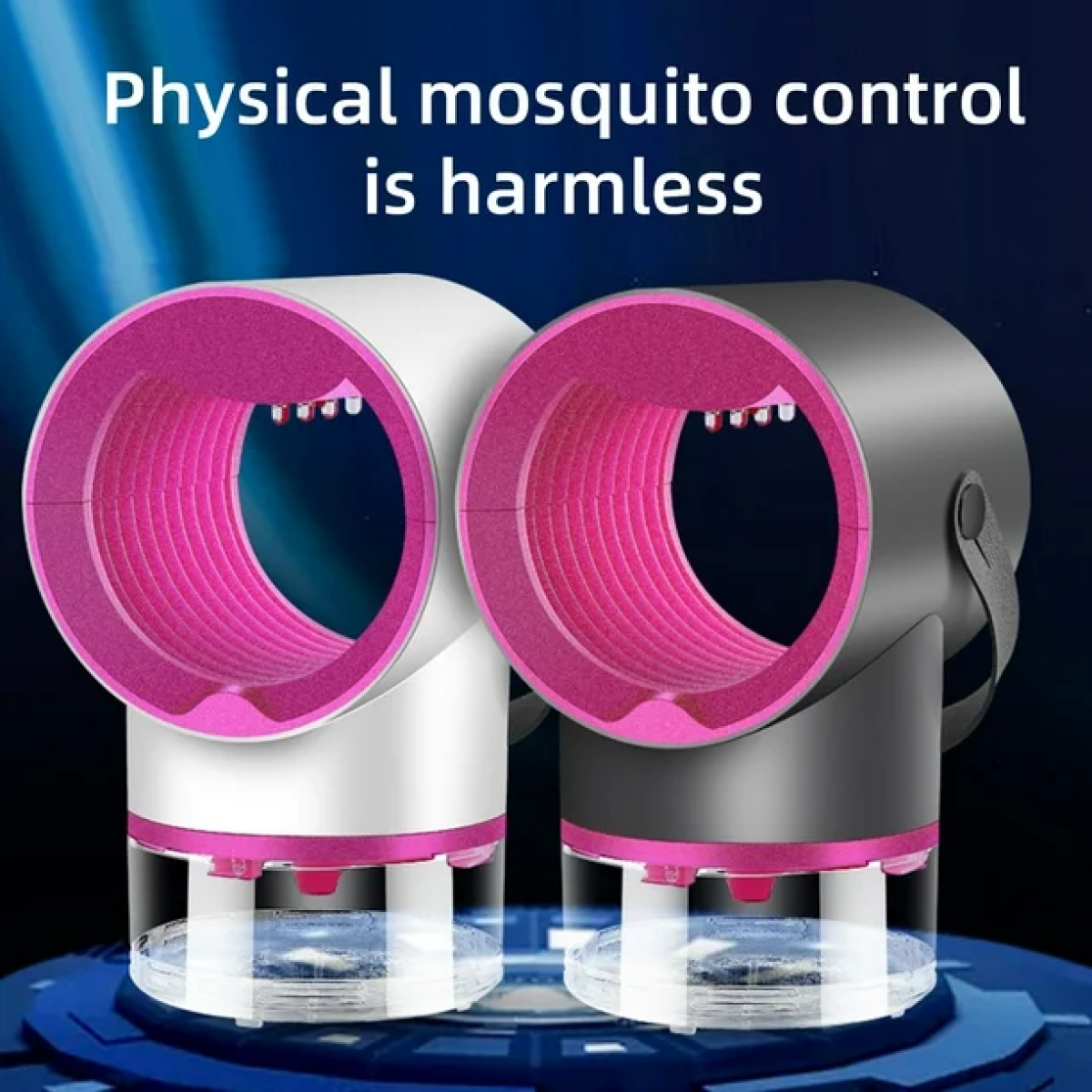 Ηλεκτρική Λάμπα Εξόντωσης Κουνουπιών 5W με UV & Ανεμιστήρα Αναρρόφησης - Λευκό