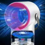 Ηλεκτρική Λάμπα Εξόντωσης Κουνουπιών 5W με UV & Ανεμιστήρα Αναρρόφησης - Λευκό