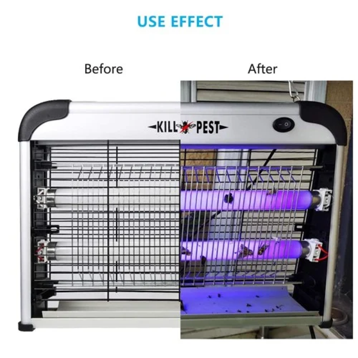 Ηλεκτρικό Εντομοκτόνο - Εντομοπαγίδα UV 27W Kill Pest Hoomei HM-1632