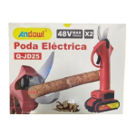 Ηλεκτρικό Κλαδευτήρι Μπαταρίας 48V Andowl Q-JD25