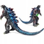 Ηλεκτρονική Φιγούρα Godzilla Με Ήχο & Φως 31cm 025-6 Μαύρο/Μπλε