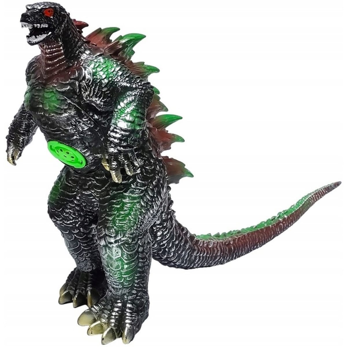 Ηλεκτρονική Φιγούρα Godzilla Με Ήχο & Φως 31cm 025-6 Μαύρο/Πράσινο