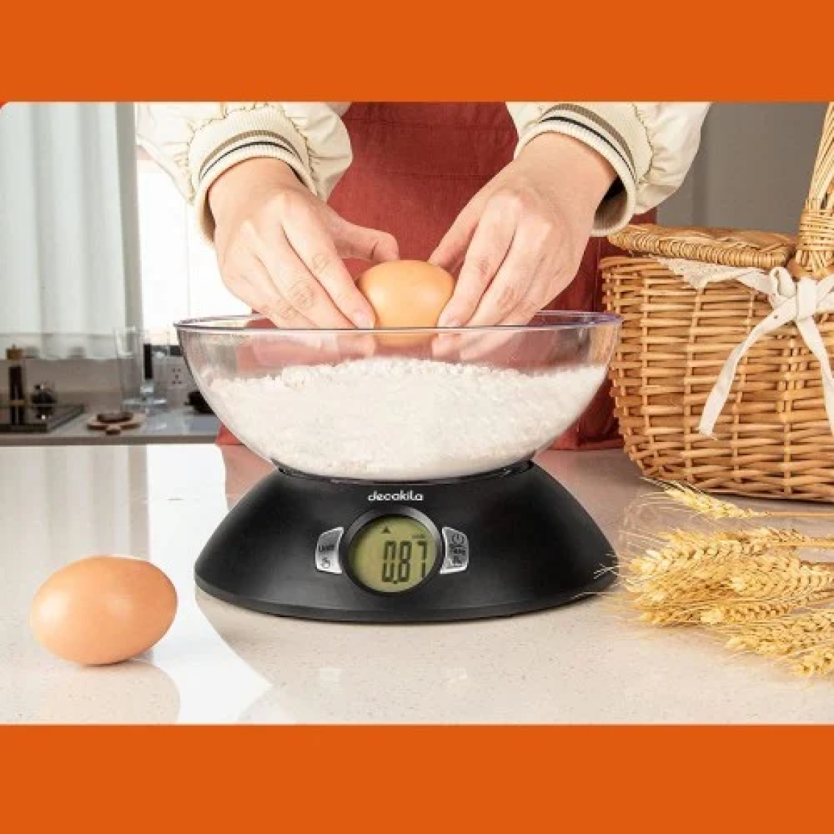 Ηλεκτρονική Ζυγαριά Κουζίνας 5Kg HM-1360B Hoomei