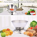 Ηλεκτρονική Ζυγαριά Κουζίνας με Μπωλ 5kg/1g Aerbes AB-C12