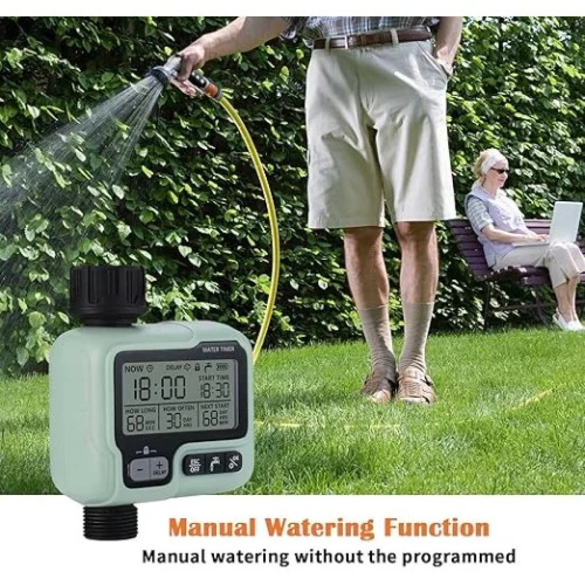 Ηλεκτρονικό Σύστημα Ποτίσματος Κήπου Digital Irrigation HCT-322