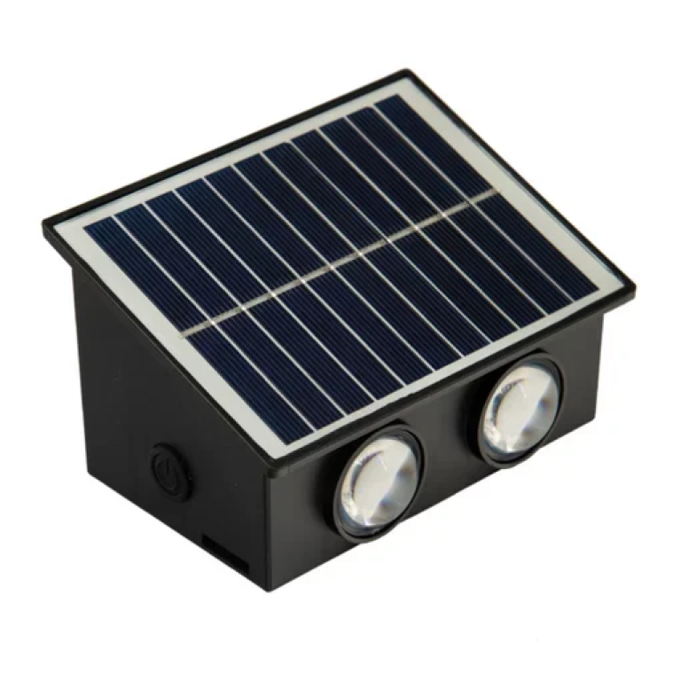 Ηλιακό Φωτιστικό Τοίχου RGB 4LED Andowl Q-TY002