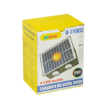 Ηλιακό Φωτιστικό Τοίχου RGB 4LED Andowl Q-TY002