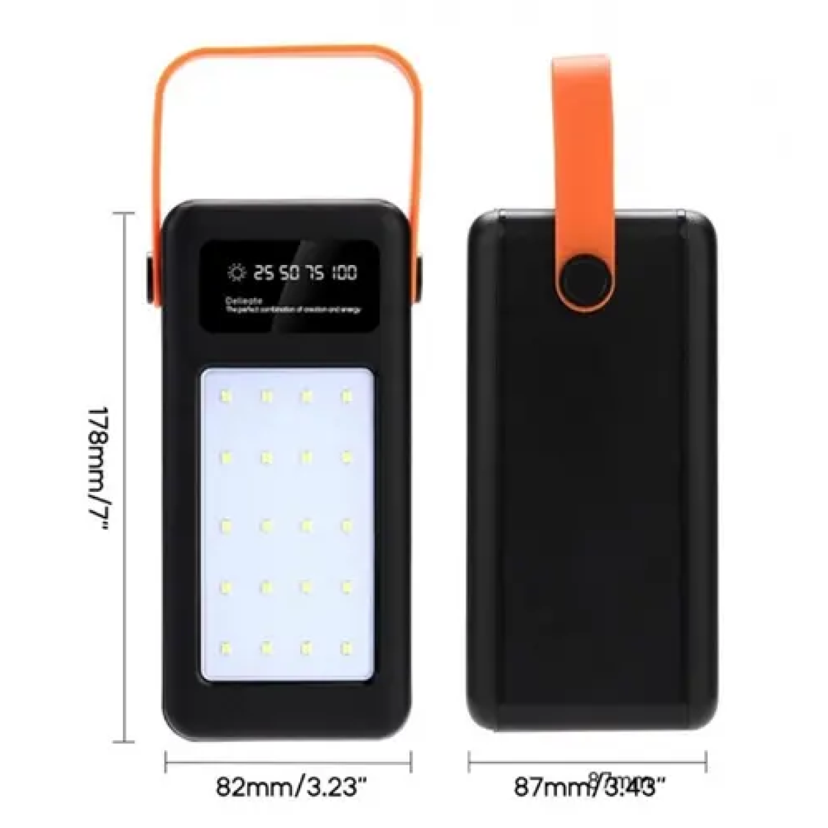 Ηλιακό Power Bank 60000mAh TR-888 μαύρο - Image 4