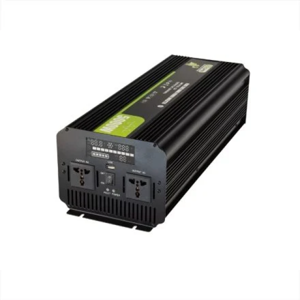 Inverter Καθαρού Ημιτόνου 7725GD 5000W 12V σε 220V GD-SUPER