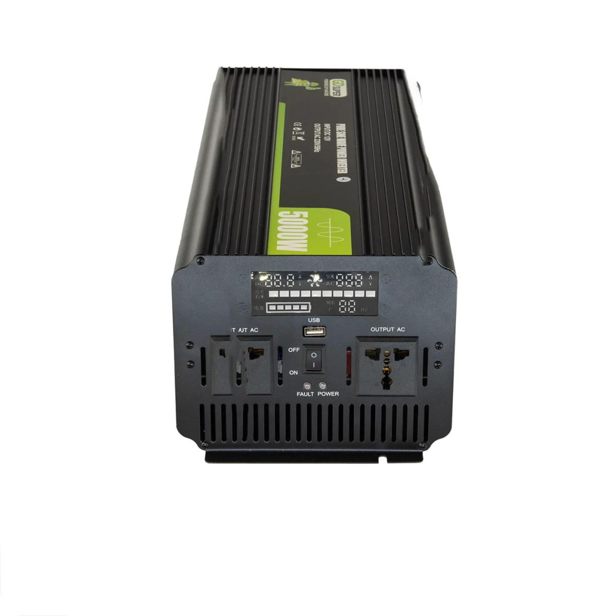 Inverter Καθαρού Ημιτόνου 7725GD 5000W 12V σε 220V GD-SUPER - Image 2