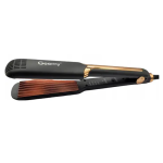 Ισιωτική πρέσα μαλλιών με κεραμικές πλάκες 35W Geemy GM-2838W μαύρο