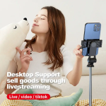 K03 Μίνι Selfie Stick με Τρίποδο - Μαύρο