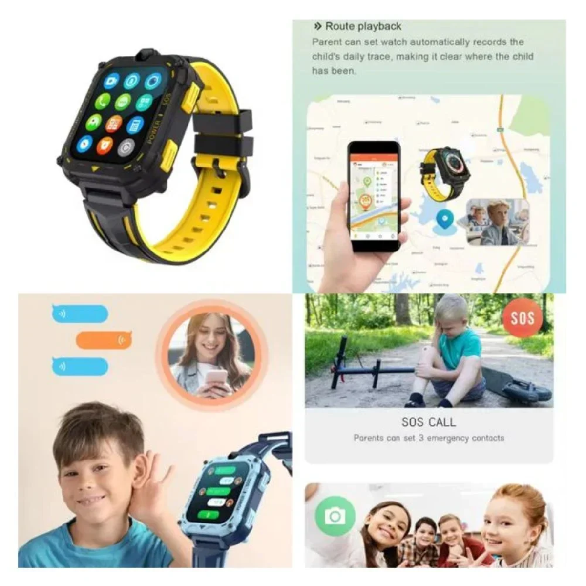K39H Smartwatch Μαύρο