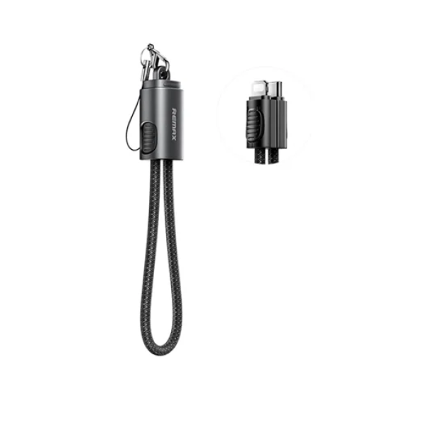 Καλώδιο γρήγορης φόρτισης 30W Type-C to Lightning Remax C5 μαύρο