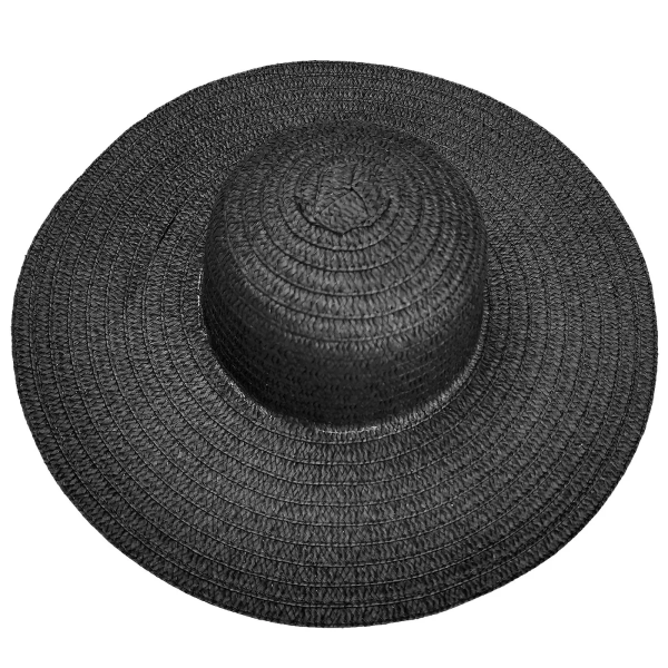Καπέλο Ψαθόχαρτο Μαύρο ø43cm SummerTiempo 623159