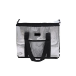 Kmt Style Τσάντα Ισοθερμική 20L 34x22x30cm με Φερμουάρ και Χερούλια 5201032 Μαύρη