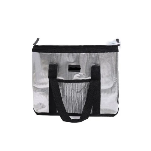 Kmt Style Τσάντα Ισοθερμική 20L 34x22x30cm με Φερμουάρ και Χερούλια 5201032 Μαύρη