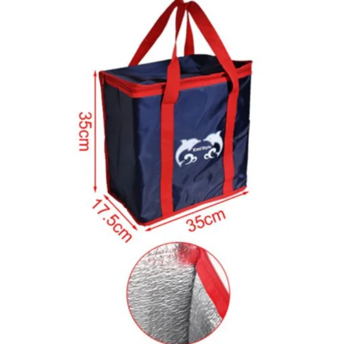 Kmt Style Τσάντα Ισοθερμική 20L 35x17.5x35cm με Χερούλια 5201015