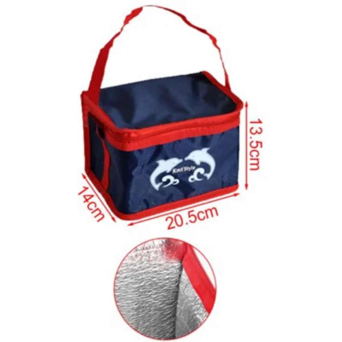 Kmt Style Τσάντα Ισοθερμική 4L 14x20.5x13.5cm με Ιμάντα 5201012