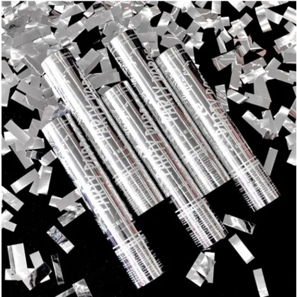 Κομφετί ασημί Party Popper 20g SDS-27097 - Image 4