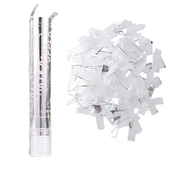 Κομφετί ασημί Party Popper 20g SDS-27097