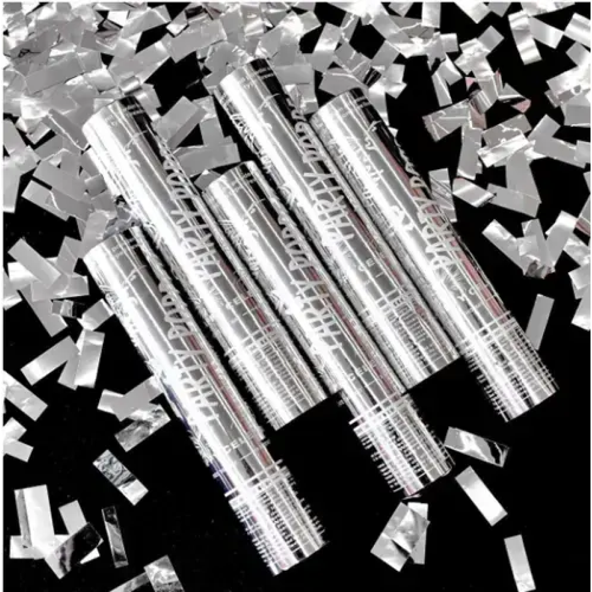 Κομφετί ασημί Party Popper 30g SDS-27099 - Image 4