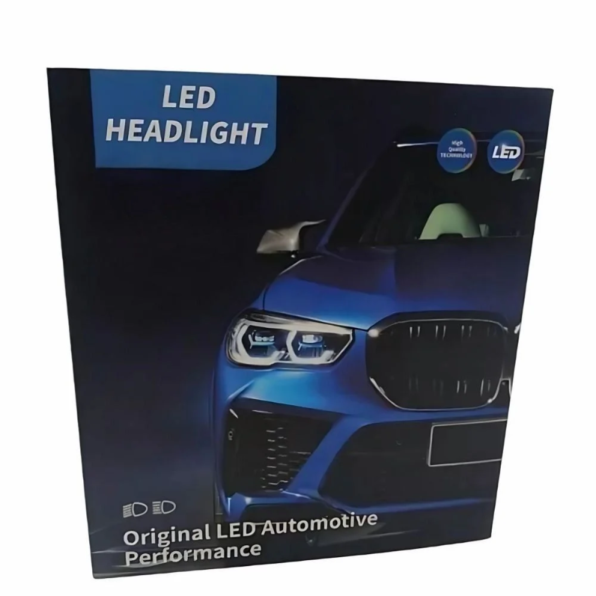 Λάμπα Αυτοκινήτου LED 6500K 140W H7 12-24V Σετ 2τμχ