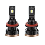 LED Λάμπες Αυτοκινήτου – Φορτηγού H11 12V–24V CANBUS 80W 6500K 8000LM (2x40W) – D9K-H11