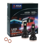Led Λάμπες Αυτοκινήτου – Φορτηγού H7 12V-24V CANBUS 80W 6500K 8000LM 2 X 40W D9K-H7