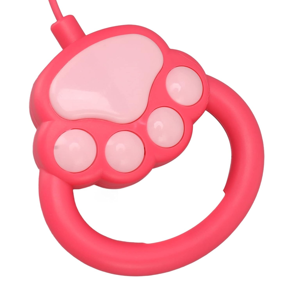 Λούτρινο Σκυλάκι που Περπατάει & Γαβγίζει με Λουράκι  - Ροζ - Image 2