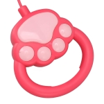 Λούτρινο Σκυλάκι που Περπατάει & Γαβγίζει με Λουράκι  - Ροζ - Image 2