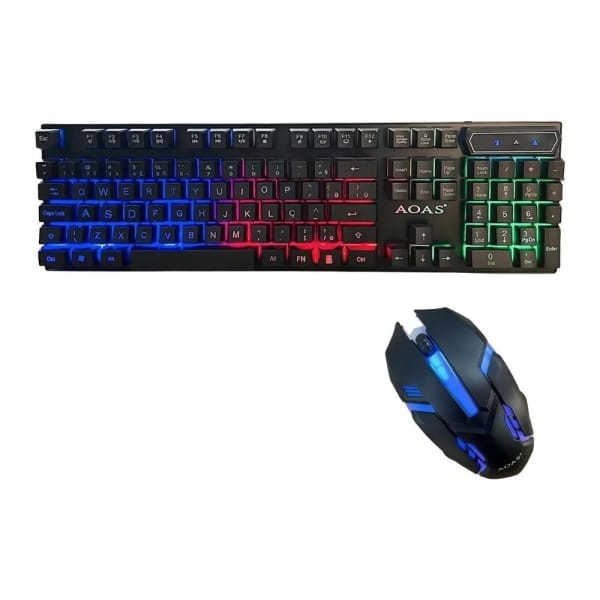 M-300 Σετ Gaming Πληκτρολόγιο με RGB φωτισμό & Ποντίκι (Αγγλικό US)